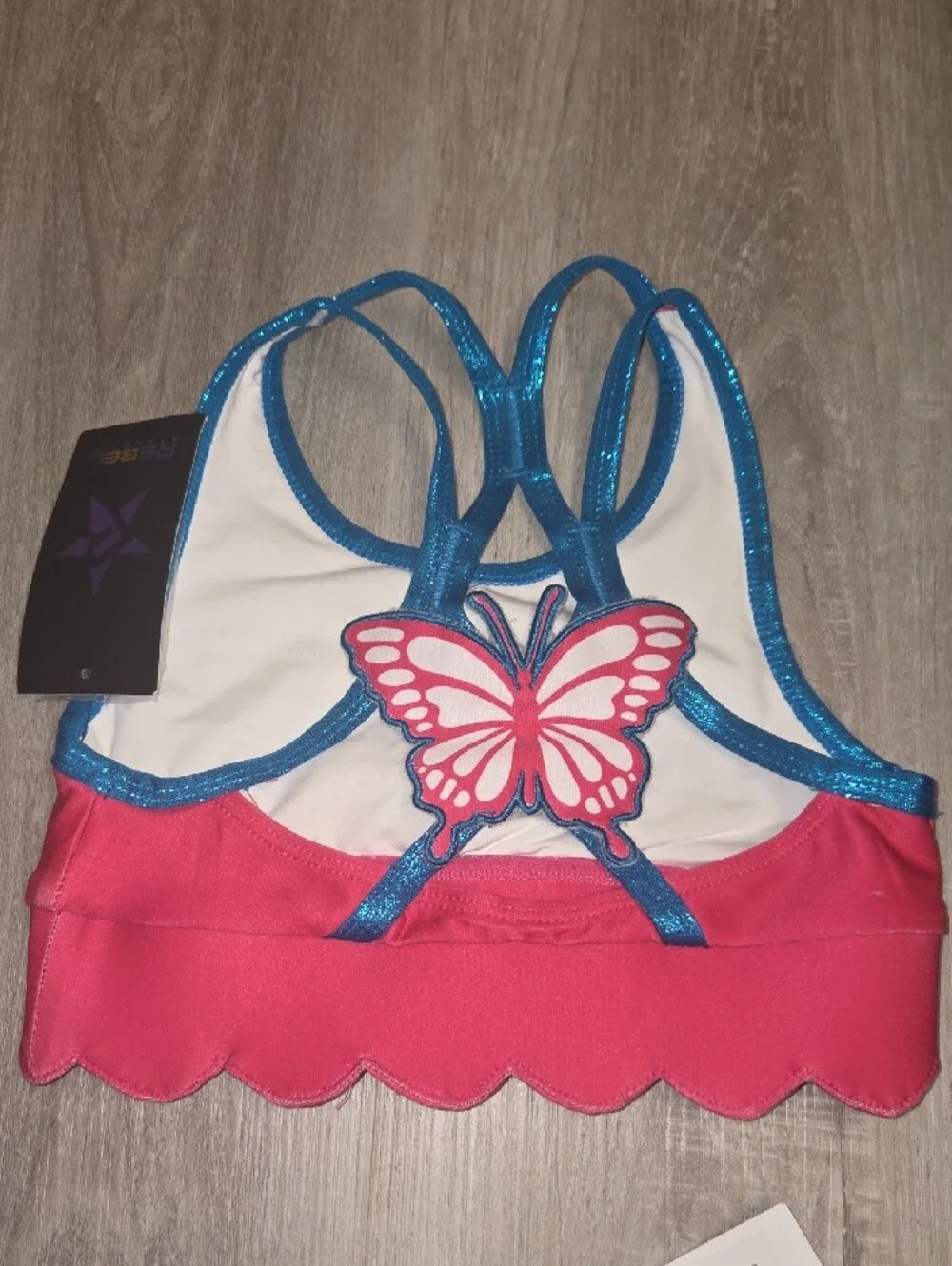 Rebel Athletic Pink & Teal Butterfly Limited Edition Active Set